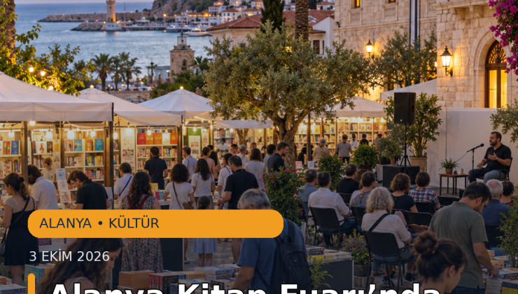 Alanya Kitap Fuarı’nda bugün iki buluşma: Engin Alan ve Ramazan Kurtoğlu programda
