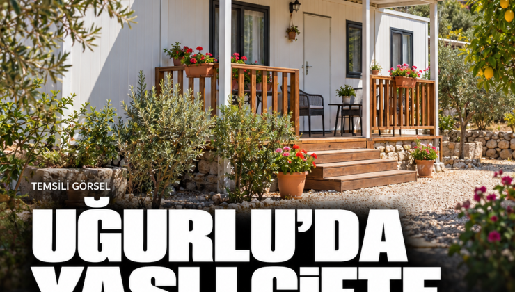 Uğurlu’da yaşlı çifte yeni yuva: Konteyner ev teslim edildi