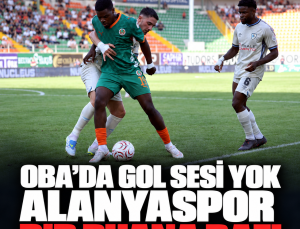 Oba’da gol sesi çıkmadı: Alanyaspor bir puana razı oldu