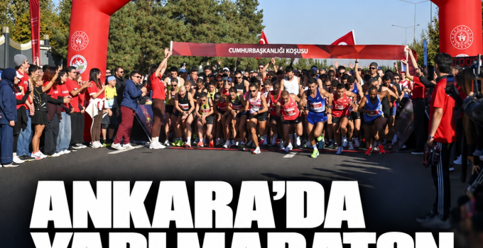 Ankara’da yarı maraton heyecanı: Üç mesafede birinciler belli oldu