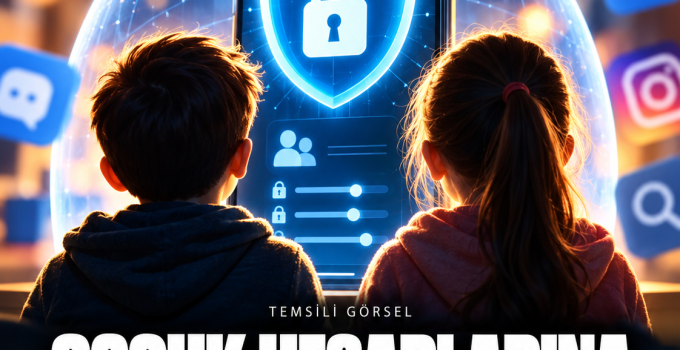 Çocukların sosyal medya hesaplarına yüksek gizlilik hazırlığı